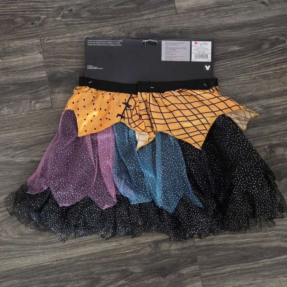 Disguise Sally Nightmare Before Christmas Kids Tutu Headband Set OS 7+ NEW